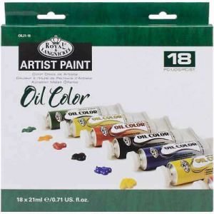 Farby olejne R&L Essentials, 18 kolorów x 21ml